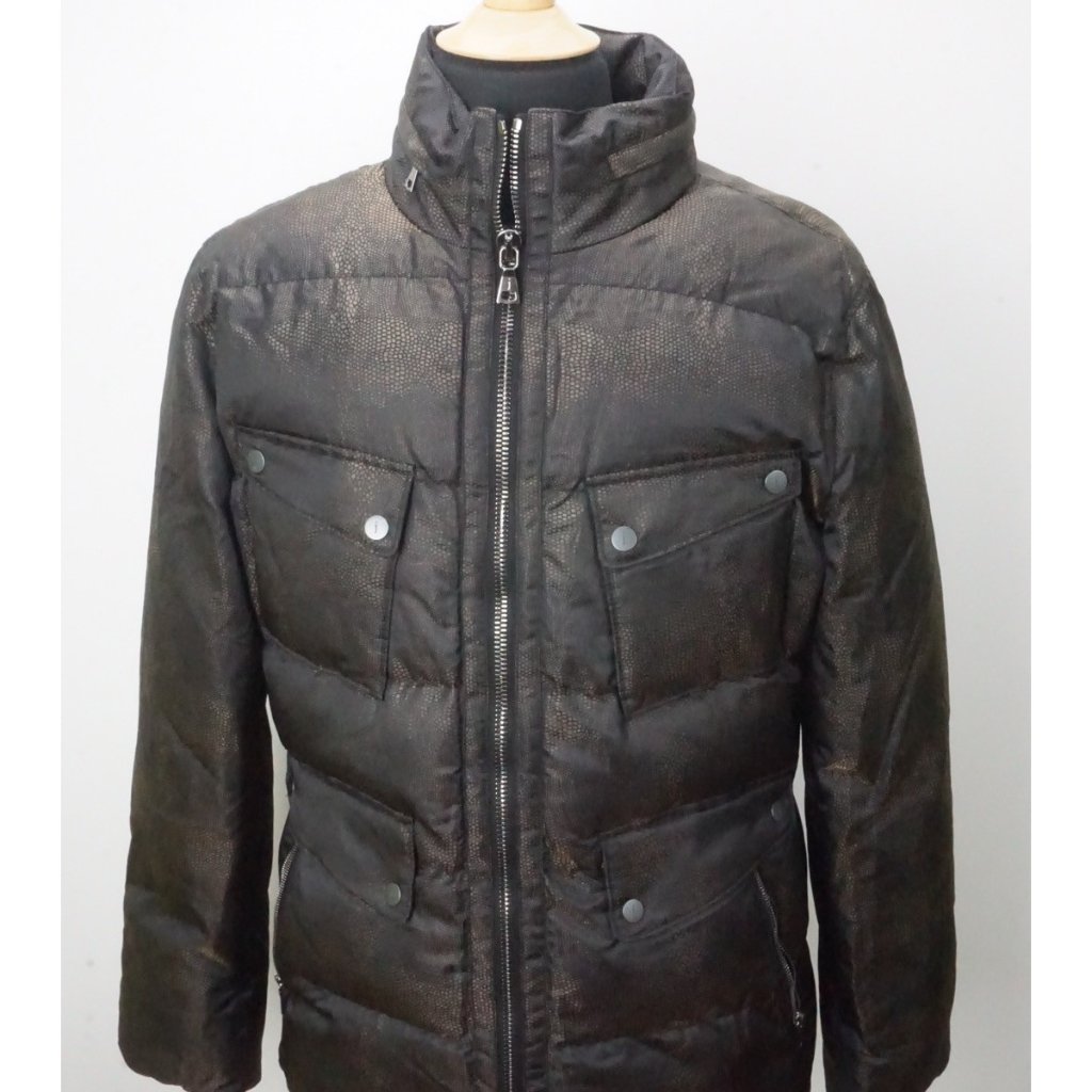 John Varvatos Light Brown Primaloft Puffer Jacket Sz 38 Brand New 1700